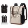 GOLF QUALITY Convertible Daypack Laptop Backpack for Women Men Carry on Tote Backpack Bookbag for College Work Nurse Travel16InchApricot Brown