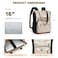 GOLF QUALITY Convertible Daypack Laptop Backpack for Women Men Carry on Tote Backpack Bookbag for College Work Nurse Travel16InchApricot Brown
