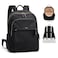 GOLF SUPAGS Stylish Laptop Backpack for Women Computer Bag Fits 14 Inch Notebook Travel College Work Backpacks Purse Black