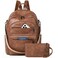 LATMAP Backpack Purse for Women Laptop Backpack Leather Travel Backpack Shoulder Bag Teacher College Daypack Work Handbag fits 14 LaptopBrown