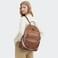 LATMAP Backpack Purse for Women Laptop Backpack Leather Travel Backpack Shoulder Bag Teacher College Daypack Work Handbag fits 14 LaptopBrown