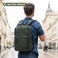 SUIKIHUM Waterproof Laptop Backpack for Men Women Flight Approved AntiTheft Daypack with 156inch Laptop Sleeve Green