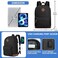 Goloni Backpack for Men WomenTravel Laptop Backpack Water Resistant 173 Inch USB Charging Backpack Large Capacity Work Commute BagBlack