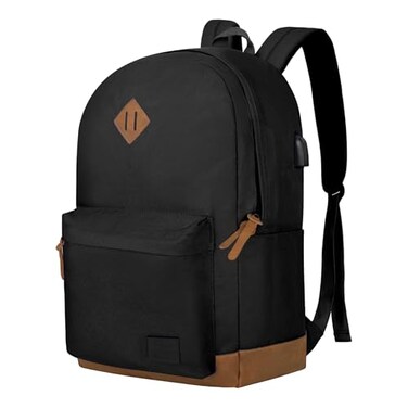 Goloni Backpack for Men WomenTravel Laptop Backpack Water Resistant 173 Inch USB Charging Backpack Large Capacity Work Commute BagBlack