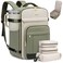 LOVEVOOK 50L Travel Backpack for Women Men 18 Inch Carry On Backpack Personal Item Backpack for Airlines Spacious and Durable Design with 3 Packing Cubes