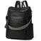 Shrrie Vegan Leather Laptop Backpack for Women 156 inch Work Backpack Fashion Travel Backpack Purse for Travel College Work