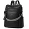 Shrrie Vegan Leather Laptop Backpack for Women 156 inch Work Backpack Fashion Travel Backpack Purse for Travel College Work