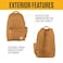 Carhartt 21L Classic Laptop Backpack WaterResistant Pack W 15 Laptop Sleeve and Organizational Compartments Greenstone