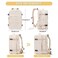 coofay Expandable Travel Backpack For Women Men Airline Approved Personal Item Backpack For Airlines Carry On Backpack Flight Approved Waterproof Backpack For Traveling On Airplane Weekender Travel Ba