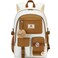Hidds Backpack for GirlsSchool Backpack Women College Laptop Backpacks Teens Bookbag Kids Elementary Middle High School Bag Student Travel DaypackKhaki Beige