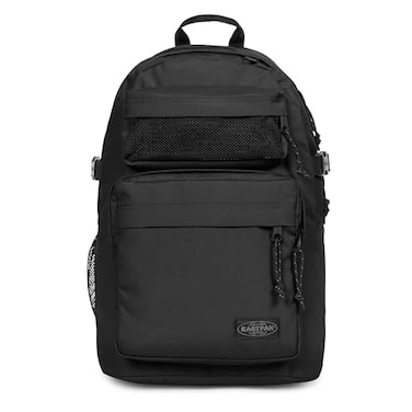 EASTPAK Double Pro 32L Performance Backpack with 16 Laptop Sleeve Dual Compartments Security Pocket Bottle Holder Organizer Black