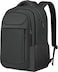 JARWAM Travel Laptop Backpack 17 Inch Durable Professional Travel Backpack for Men Women Airline Approved Big Large Business Work College Computer Backpack Black