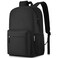 ZUBOND Unisex Black Backpack for School Travel Lightweight Laptop Backpack Fits 156 Inch Notebook Water Bottle Pocket Ideal for Teens College Students Adults