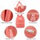Trail maker Classic 17 inch Backpacks with Adjustable Padded Straps School Backpacks for Girls Boys Coral