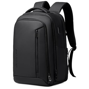 Fenree.geer Fenreegeer Business Travel Backpack for Men Expandable Water Resistant 17 Inch Laptop Backpack with USB Port Black Computer Backpack for CollegeWork