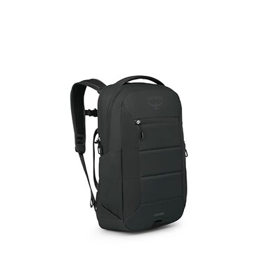Osprey Ozone Laptop Backpack with Ventilated AirScape Backpanel Lightweight Travel Backpack with 16 Laptop Sleeve CarryOn Compatible Travel Bag for Men and Women Black