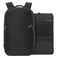 Targus 1516 Work EcoSmart Backpack Detachable Tech Organizer Lockable Zippers Recycled Materials 23L Capacity Water Bottle Pocket AntiTheft Design TBB657GL