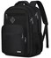 LIECDRO Black Backpack for Men School Backpack for Boys Teens156 inch Laptop Back Pack with Reinforced Straps Backpacks for School Business Work College Travel College Book Bag Bookbag