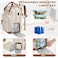 MATEIN Teacher Work Backpack with Lunch Compartment Detachable 156 Inch Laptop Backpack with Organized Pocket College Computer Backpacks Meal Prep Bag Gift for Women Nurse Commute Office