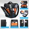 Fenree.geer Fenreegeer Laptop Backpack for Men Business Backpack with USB Charging PortWater Resistant Tech Backpack Mens 17 Inch Laptop Bag for WorkCommuterCollege