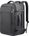 Sirmaeed Carry on Backpack for 110 Days Trips Extra Large 40L50L Travel Backpack TSA Approved Expandable Laptop Bagpack Water Resistant Bag Compatible with 173 inch Laptops Black