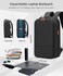 GYakeog Business Backpack for Men 156 inch Expandable Slim Laptop Backpack With USB Charger Port Waterproof AntiTheft Professional Work Computer Bag Hard Shell BackpackBlack