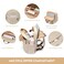 GOLF QUALITY Hiking Travel Backpack for Women Casual Business Weekender Multilayer Laptop Bag16 InchApricot