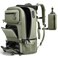 FUTURE AESTHEICS Travel backpack Carryon Travel Backpack For Women Men Flight Approved Business Weekender Overnight Waterproof Daypack Green