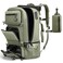 FUTURE AESTHEICS Travel backpack Carryon Travel Backpack For Women Men Flight Approved Business Weekender Overnight Waterproof Daypack Green
