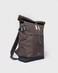 Sandqvist Mens Icon Medium Rolltop Backpack Brown With Natural Leather One Size