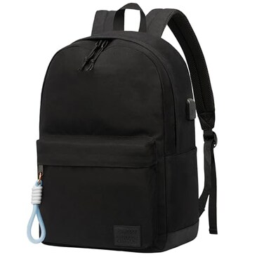 SUPACOOL Casual Laptop Backpack for Men and Women Backpack for College USB Charging Port Lightweight Pack Back