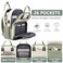 bagswan Laptop Backpack for Women Work Bag 156 inch Travel Backpack with USB Charger College Bookbag Waterproof Business Computer Backpack Antitheft Casual Backpacks for Nurse Teacher Beige Light Gree