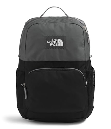 The North Face Teen Chuckwalla Daypack Travel Backpack Laptop Sleeve Reflective Safety Details Adjustable Strap Anthracite GreyTNF Black One Size