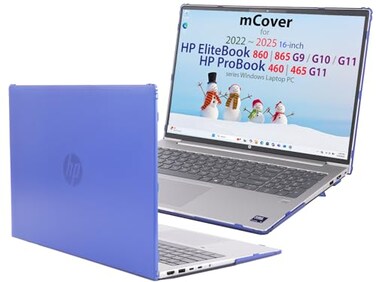 mCover Case Only Compatible for 20222025 16 HP ProBook 460 465 G11 EliteBook 860 865 G9 G10 G11 Series Windows Notebook PC Not for Other HP Models Blue