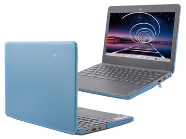 mCover Hard Case ONLY Compatible for 20242025 116 Lenovo 100E Chromebook Gen 4 with Intel CPU and Model 83G Laptop Computer NOT Fitting Any Other Lenovo Models Aqua