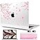 MEEgoodo Case for M5M4M3M2 MacBook Air 136 inch Case 2026 2025 2024 2022 Fit Model A3449A3240A3113A2681 Laptop Hard Shell Compatible with MacBook Air 13 inch Cherry Blossoms