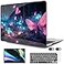 MEEgoodo for MacBook Air 13 inch Case 2021 2020 2019 2018 Released A2337 M1 A2179 A1932 with Touch ID Plastic Hard Shell Keyboard Cover Compatible with MacBook Air 133 Fantasy Forest