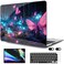 MEEgoodo for MacBook Air 13 inch Case 2021 2020 2019 2018 Released A2337 M1 A2179 A1932 with Touch ID Plastic Hard Shell Keyboard Cover Compatible with MacBook Air 133 Fantasy Forest