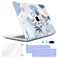 HOHAIYOO for MacBook Pro 13 inch Case M1 M2 A2338 A2289 A2251 A1706 A2159 A1989 with Touch Bar 2022 20212016 Release Hard Shell Case Keyboard Cover Screen Protector Webcam Cover Blue Graffiti