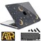 Tuiklol for MacBook Air 13 inch Case M5 2026 M4 2025 M3 2024 M2 2022 Release Model A3449 A3240 A3113 A2681Plastic Hard Shell Cover for MacBook Air 136 with Touch ID Moons and Stars