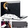 LCMOCICO for MacBook Pro 14 inch Case 2026 2025 20242021 Model A3426 A3427 A3434 A3401 A3112 A2992 A2918 A2779 A2442 M5 M4 M3 M2 M1 ProMax Shiny Pattern Plastic Hard Shell Cover Astronaut Moon