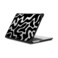 CASETiFY Bounce MacBook Pro 14inch M1M5 Case Enhanced Protective Corner DesignVentilation CutoutsAntiSlip Grip Black Abstract Shapes by Corey Paige Designs Clear Black
