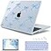 May Chen for MacBook Air 15 inch Case M5 M4 M3 M2 2026 20242023 Model A3448 A3241 A3114 A2941 Closes Seamlessly Hard Shell Laptop Cover with Keyboard Cover Blue Bows P720