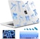 May Chen Case for MacBook Air 13136 inch M5 A3449 M4 A3240 M3 A3113 M2 A2681 2026 2025 20242022 Plastic Hard Shell with Keyboard Cover Screec Protector Watercolor Bows