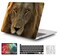 QCzyc Compatible with MacBook Pro 13 Inch Case M2M1 2025 20222017 A2338 A2289 A2251 A2159 A1989 A1706 A1708 Plastic Hard Shell Case Keyboard SkinMac OS Keyboard Sticker Lion