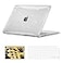 EooCoo Case Compatible with MacBook Air 15 inch M5 2026 20252023 Release M4 M3 M2 Model A3448 A3241 A3114 A2941 Plastic Hard Shell Case Keyboard Cover Screen Protector Sparkly Clear