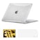 EooCoo Case Compatible with MacBook Air 15 inch M5 2026 20252023 Release M4 M3 M2 Model A3448 A3241 A3114 A2941 Plastic Hard Shell Case Keyboard Cover Screen Protector Sparkly Clear