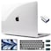 CISSOOK Clear Glitter Star Case for MacBook Air 136 inch 2026 2025 2024 2022 Release A3449 A3240 A3113 A2681 Glossy Sparkly Hard Shell Case with Keyboard Cover for MacBook Air 136 M2 M3 M4 M5