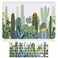 iDonzon Case for MacBook Air 13inch Laptop M5 M4 M3 M2 A3449 A3240 A3113 A2681 20262022 Release with Touch ID 3D Effect Matte Clear See Through Hard CoverKeyboard Cover Cactus