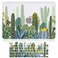iDonzon Case for MacBook Air 13inch Laptop M5 M4 M3 M2 A3449 A3240 A3113 A2681 20262022 Release with Touch ID 3D Effect Matte Clear See Through Hard CoverKeyboard Cover Cactus